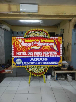 Papan Bunga di Mustikajaya